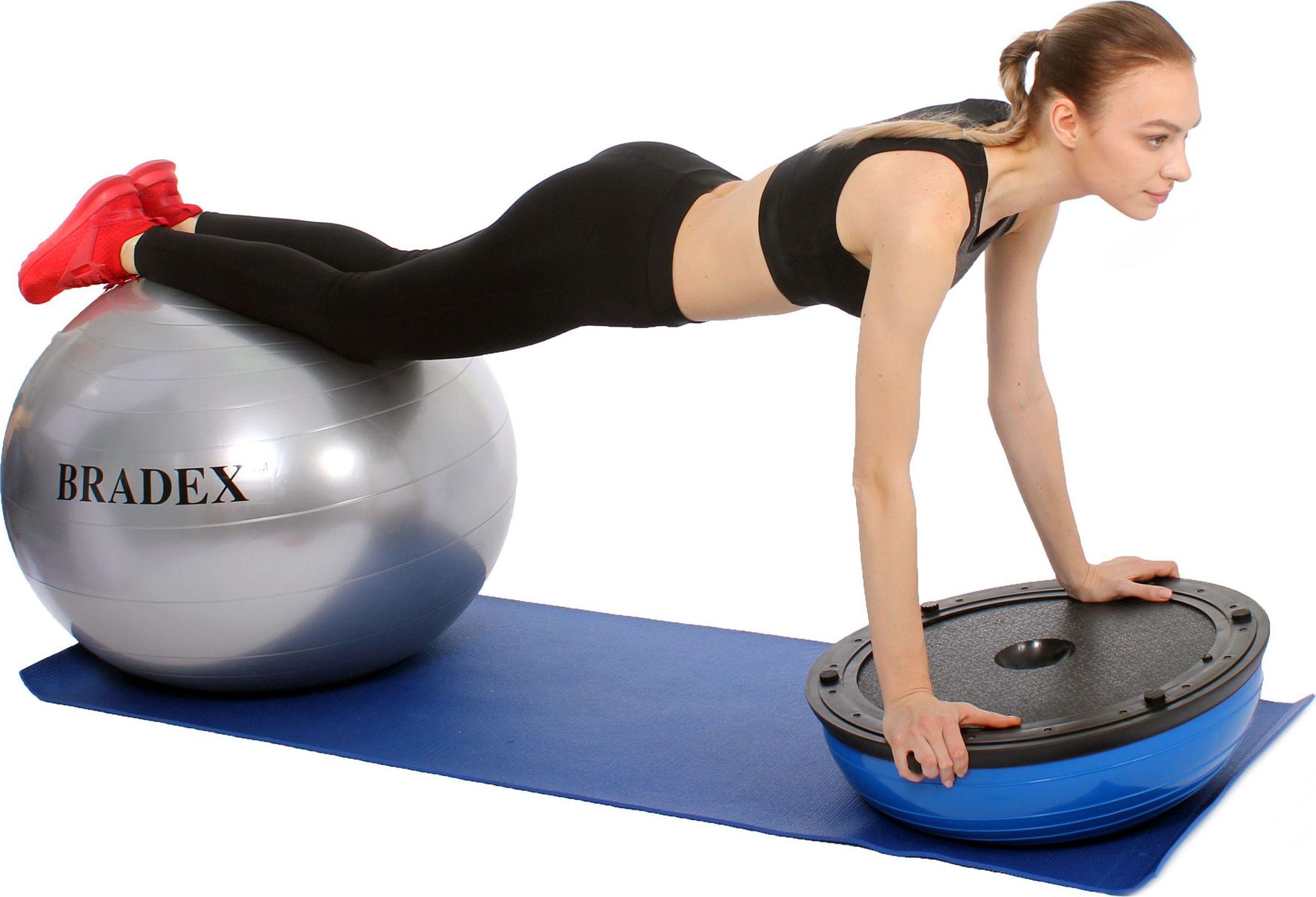 Занятия на мяче Bosu